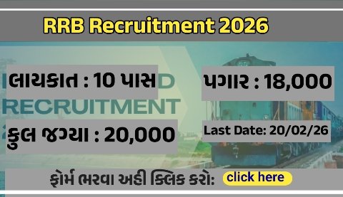 RRB Group D Recruitment 2026: Read Official Notification And Apply Online