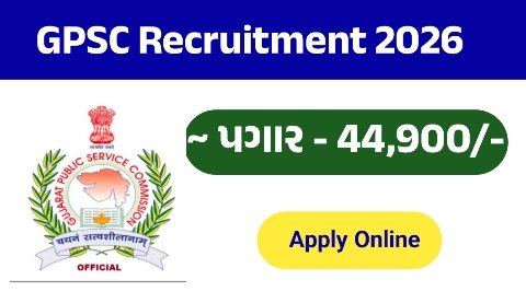 GPSC Information Department Recruitment 2026 – Apply Online for Deputy Director & Assistant Director Posts