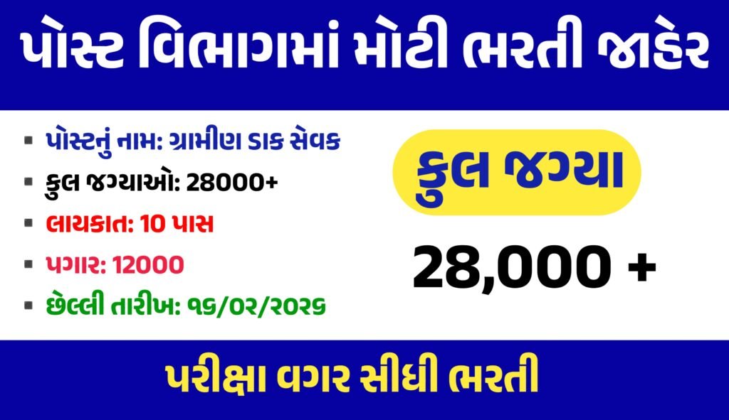 India Post GDS Recruitment 2026: Notification, Apply Online, Eligibility, Vacancy & Selection Process